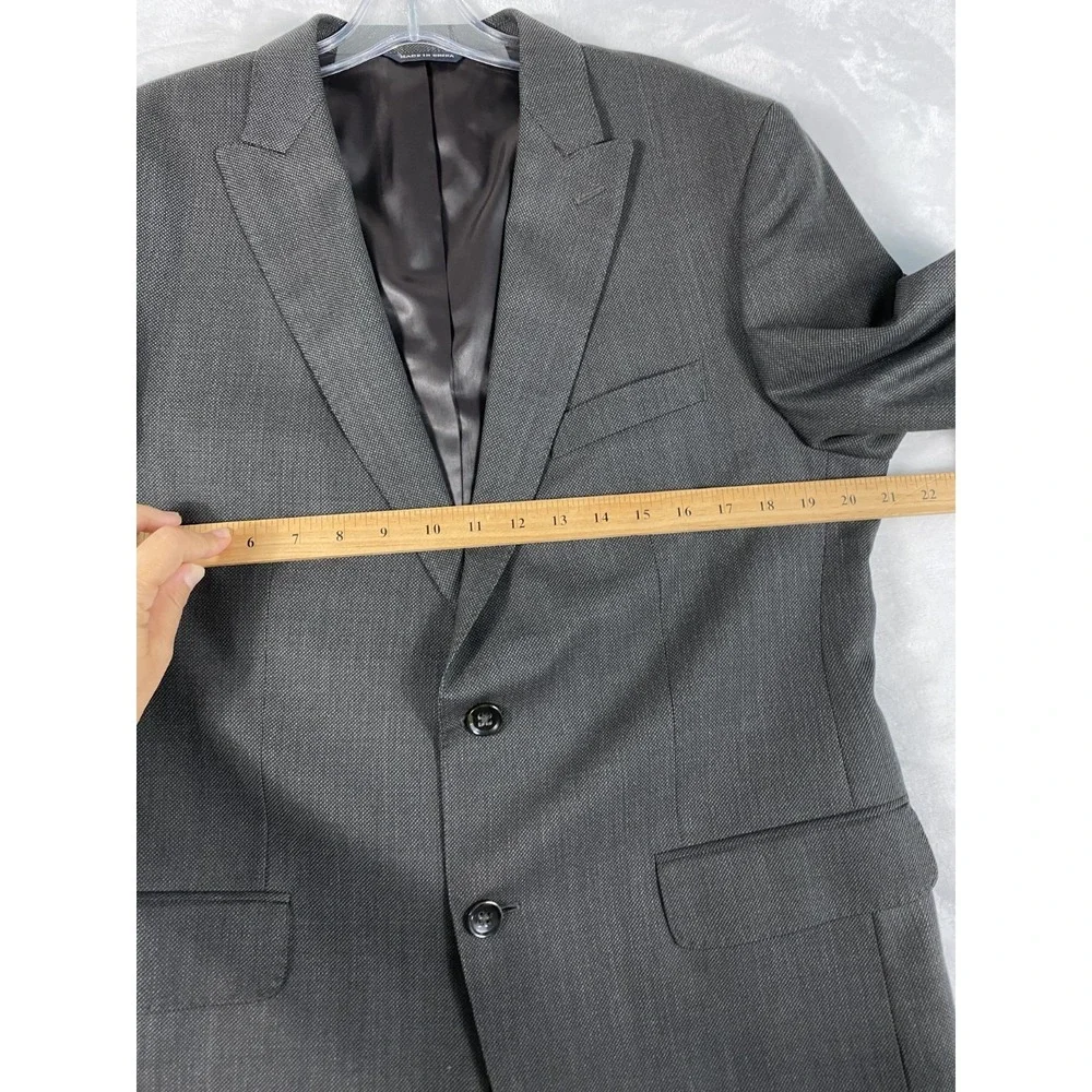 Banana Republic Men's Blazer Sportcoat Sz 42S Brown 100% Wool Tailored Fit